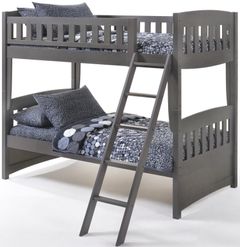 Night & Day Furniture™ Cinnamon Stonewash Twin/Twin Bunk Bed