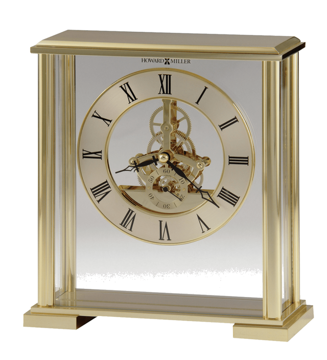 Howard Miller® Fairview Brass Tabletop Clock