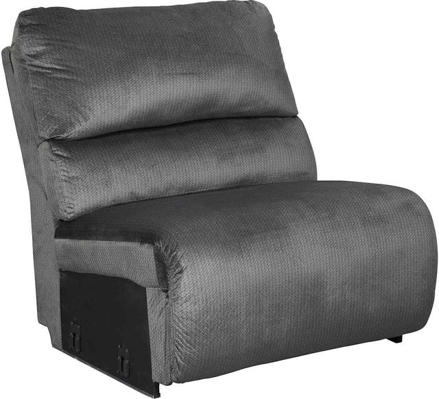 Signature Design by Ashley® Clonmel Charcoal 3-Piece Reclining Sectional with Chaise-2