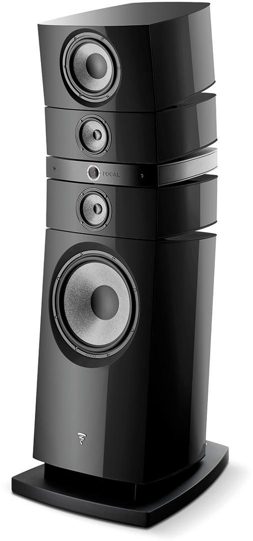 Focal® Black Lacquer 4-Way Floorstanding Loudspeaker