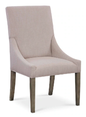 Bassett® Furniture Alice Greylan Maple Slope Arm Chair