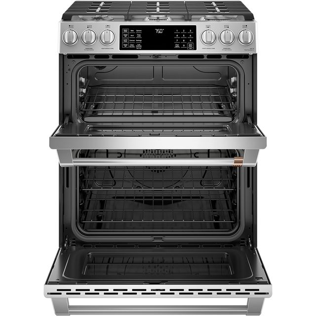 Café™ 30" Stainless Steel Slide In Double Oven Gas Range 21