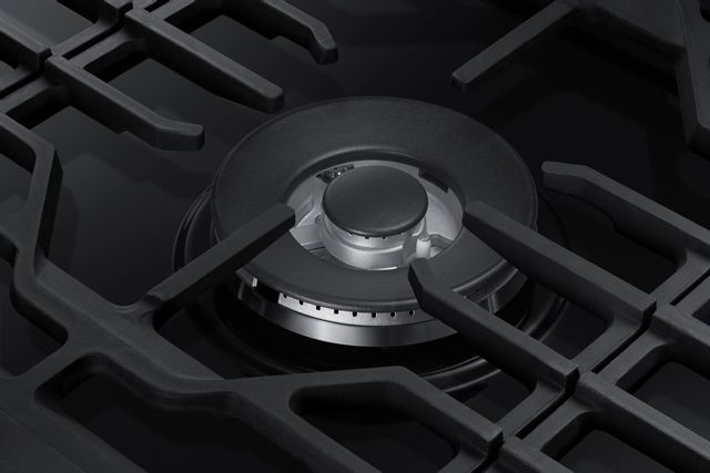 Samsung 30" Gas Cooktop-Fingerprint Resistant Black Stainless Steel 2
