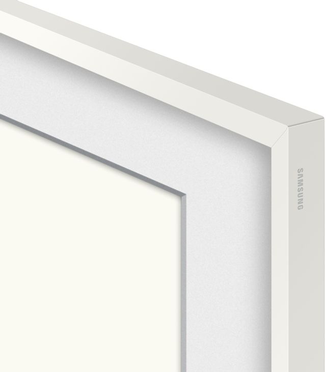 Samsung The Frame 85" Modern White Customizable Bezel
