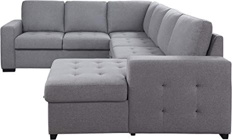 ACME FURNITURE NARDO SECTIONAL IN GRAY 2