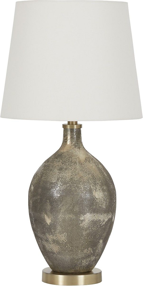 Signature Design by Ashley® Jemarie Gray/Gold Glass Table Lamp-0