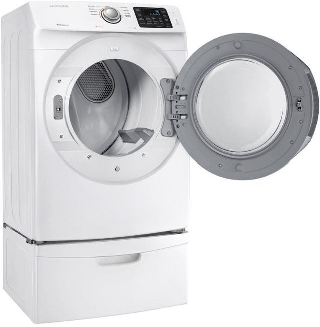 Samsung 5400 Series 7.5 Cu. Ft. White Front Load Electric Dryer 4