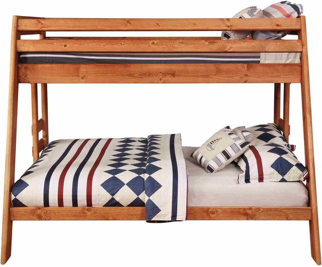 Coaster® Wrangle Hill Amber Wash Twin Over Full Youth Bunk Bed 4