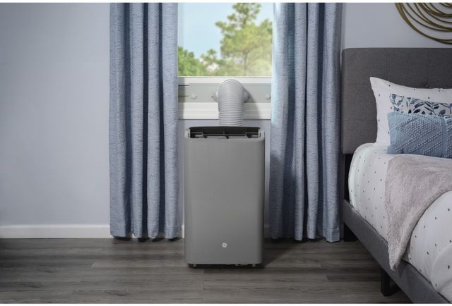 GE® 7500 BTU's Gray Smart Portable Air Conditioner-2