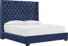 Signature Design by Ashley® Coralayne Blue California King Upholstered Bed
