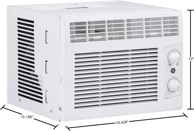 GE® 5,050 BTU's White Window EZ Mount Room Air Conditioner 3