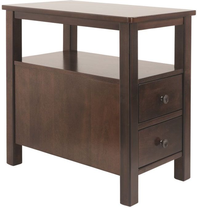 Signature Design by Ashley® Marion Dark Brown Chairside End Table