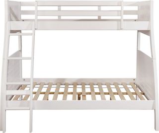 Powell® Easton White Twin/Full Bunk Bed