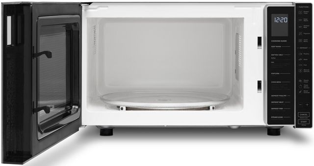 Whirlpool 1.1 cu. ft. Countertop Microwave in Silver WMC30311LD - The Home  Depot