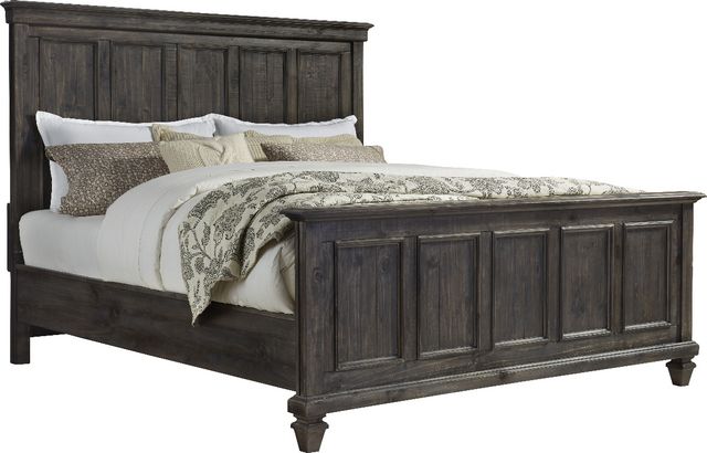 Magnussen Home® Calistoga Weathered Charcoal California King Panel Bed