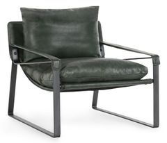 Classic Home Morgan Green Accent Chair