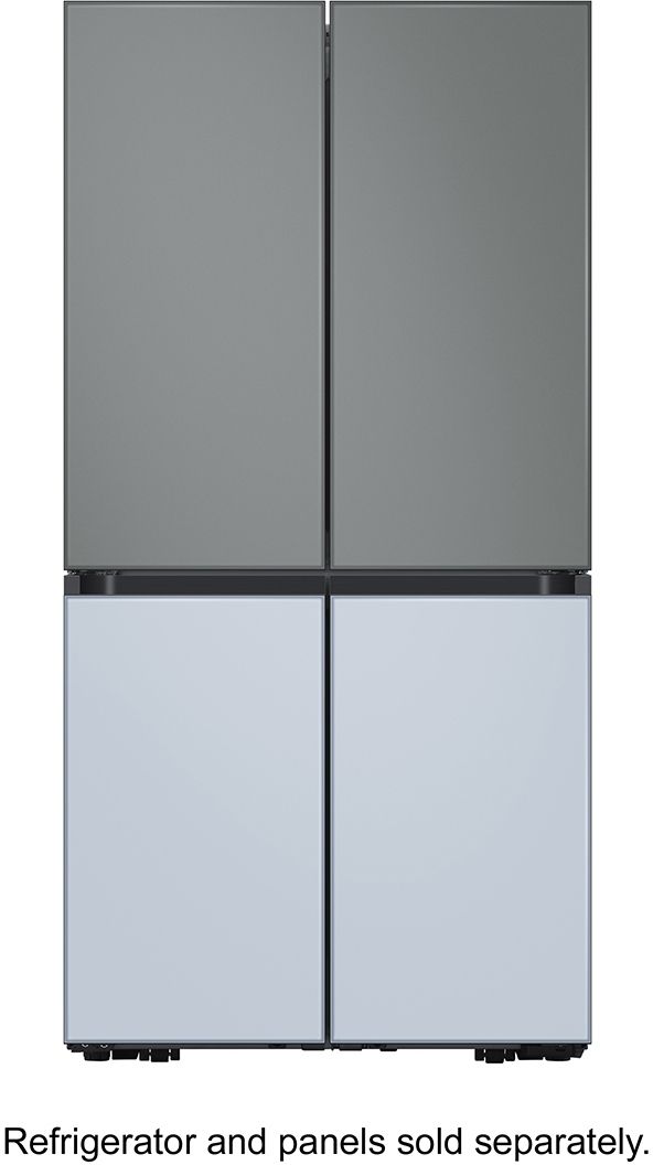 Samsung Bespoke 18" Grey Glass Refrigerator Top Panel 3