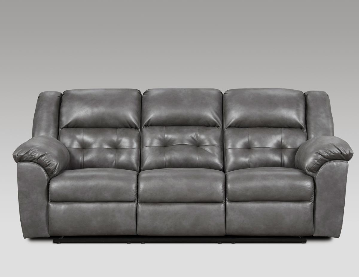 Affordable Furniture Telluride Slate Reclining Sofa	