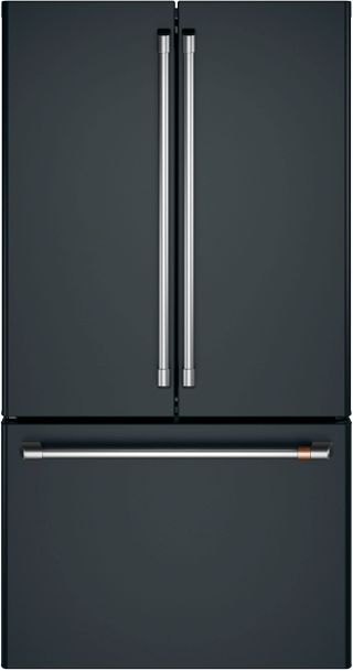 Café™ 23.1 Cu. Ft. Matte Black Counter Depth French Door Refrigerator