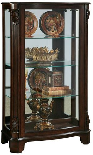 Pulaski Mantel Curio Cabinet