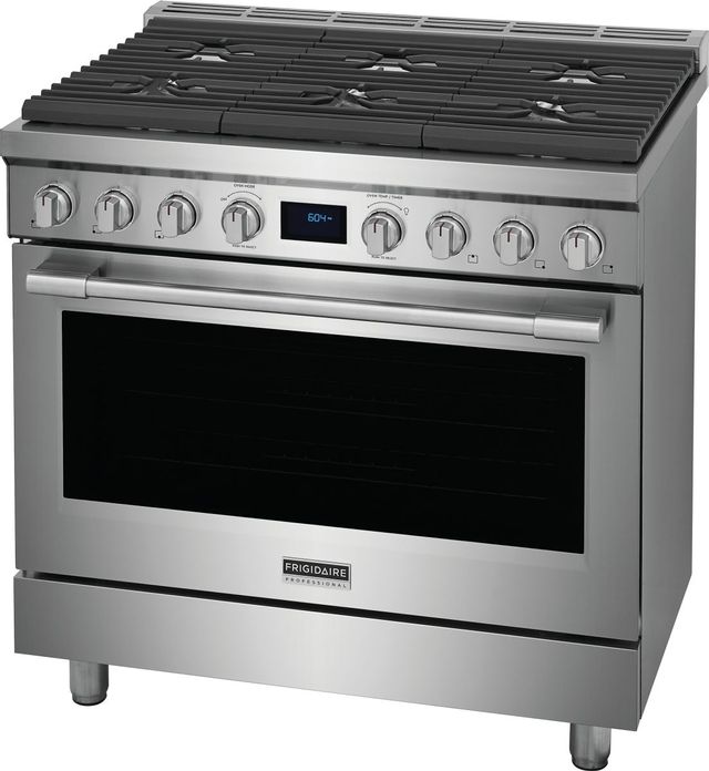 Frigidaire Professional® 36'' Stainless Steel Pro Style Dual Fuel Natural Gas Range 6