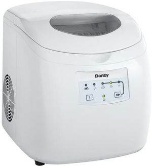 Danby® 12" 25 lb. White Ice Maker