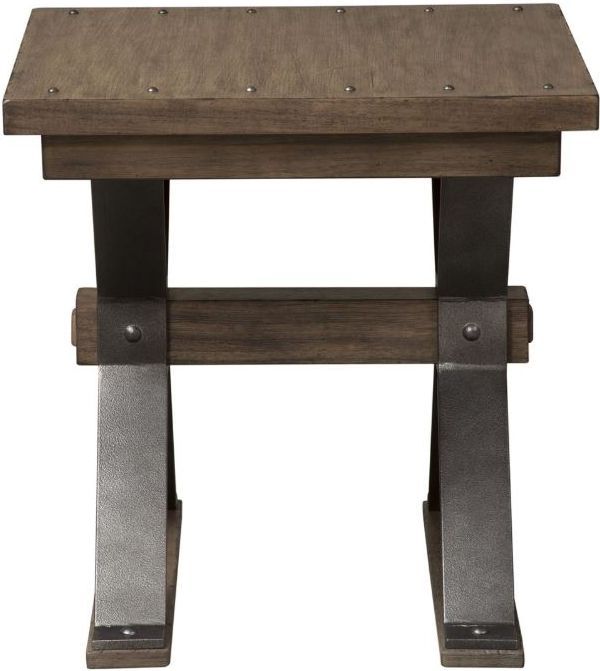 Liberty Furniture Sonoma Road Weather Beaten Bark 3 Piece Set (1 Cocktail 2 End Tables) 3