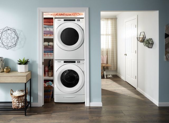 Whirlpool® 4.3 Cu. Ft. White Front Load Washer 8