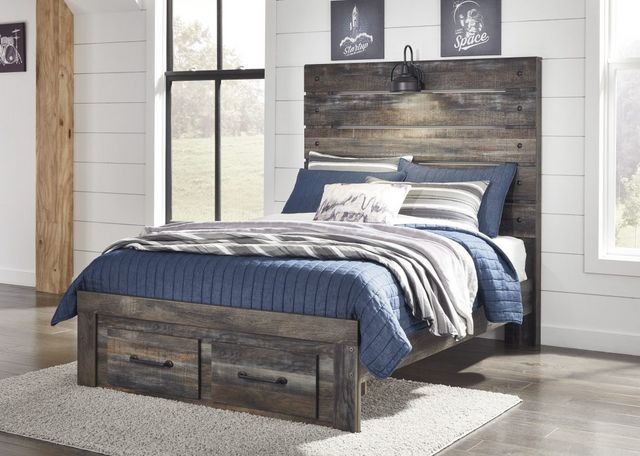 Signature Design by Ashley® Drystan Brown Full Storage Panel Bed-1