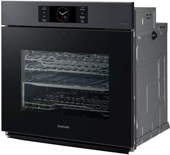 Samsung Bespoke 30" Matte Black Single Electric Wall Oven | Big Sandy ...