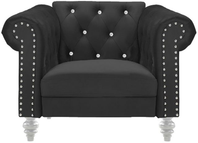 Sparkles Chair (Black)-1