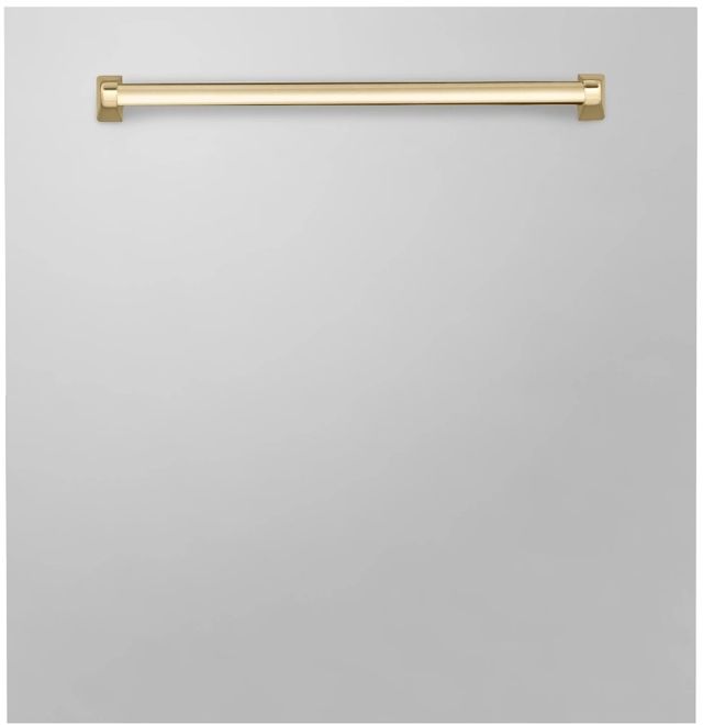 Zline Autograph Edition 24" Dishwasher Panel with Gold Handle