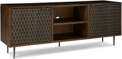 Signature Design by Ashley® Doraley Two-Tone Brown Accent Cabinet