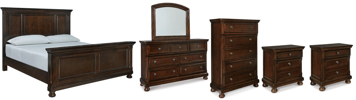 Millennium porter bedroom deals set