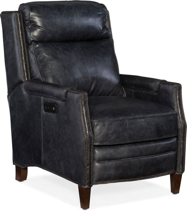 Hooker® Furniture RC Regale Black Power Recliner with Power Headrest