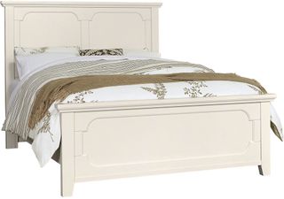 Vaughan-Bassett Bungalow Lattice Queen Panel Bed