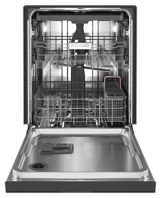 KitchenAid® 24" Black Built In Dishwasher 2