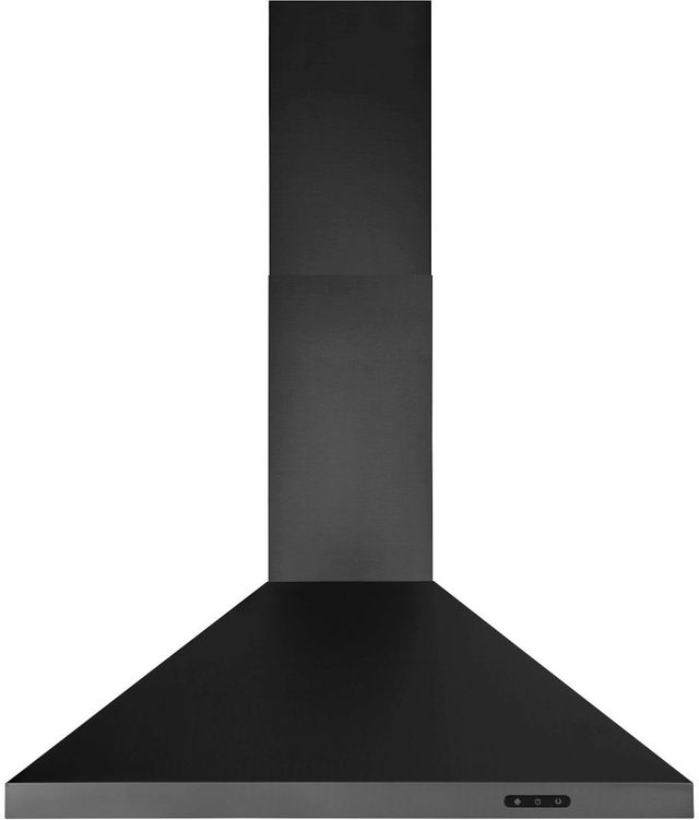 Broan® Elite EW48 Series 36" Black Stainless Steel Convertible Wall Mount Chimney Range Hood-0
