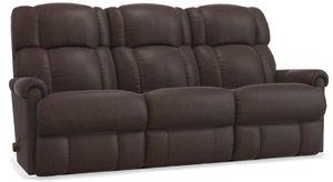 La-Z-Boy® Pinnacle Cedar Leather Wall Reclining Sofa