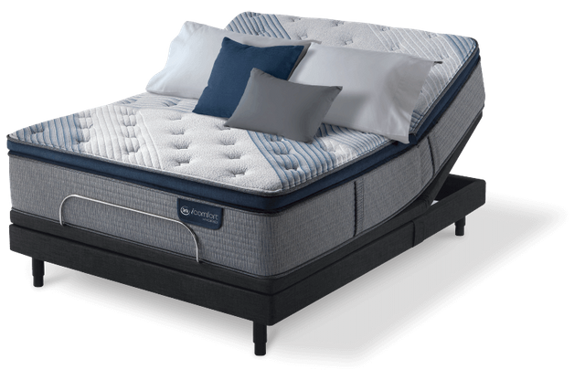 Serta® iComfort® Hybrid Blue Fusion 1000 Plush Pillow Top King Mattress 6