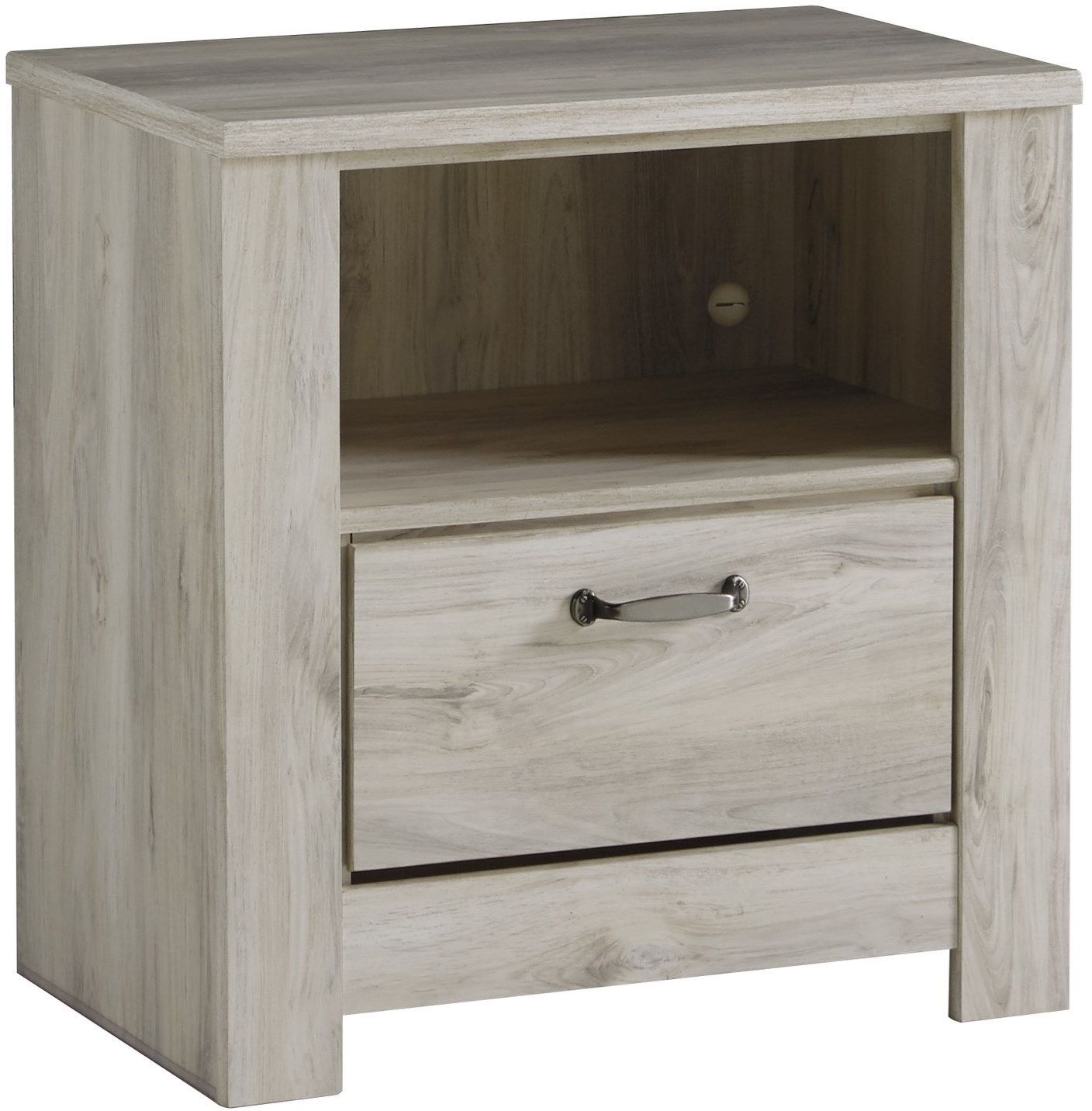Signature Design by Ashley® Bellaby Whitewash Nightstand