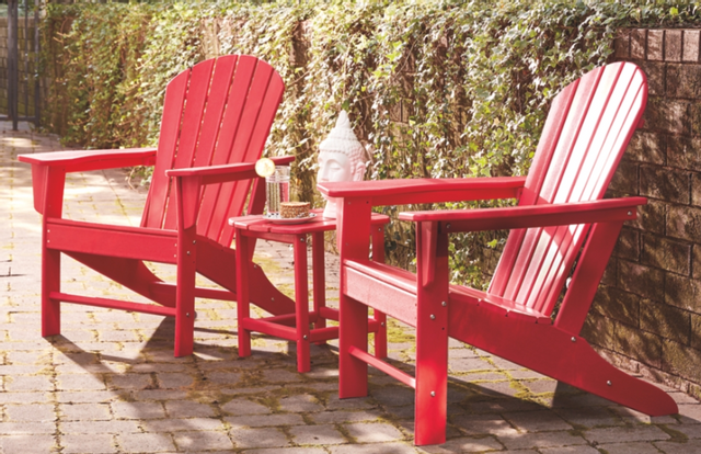 Breeze Adirondack Chair (Red) 4
