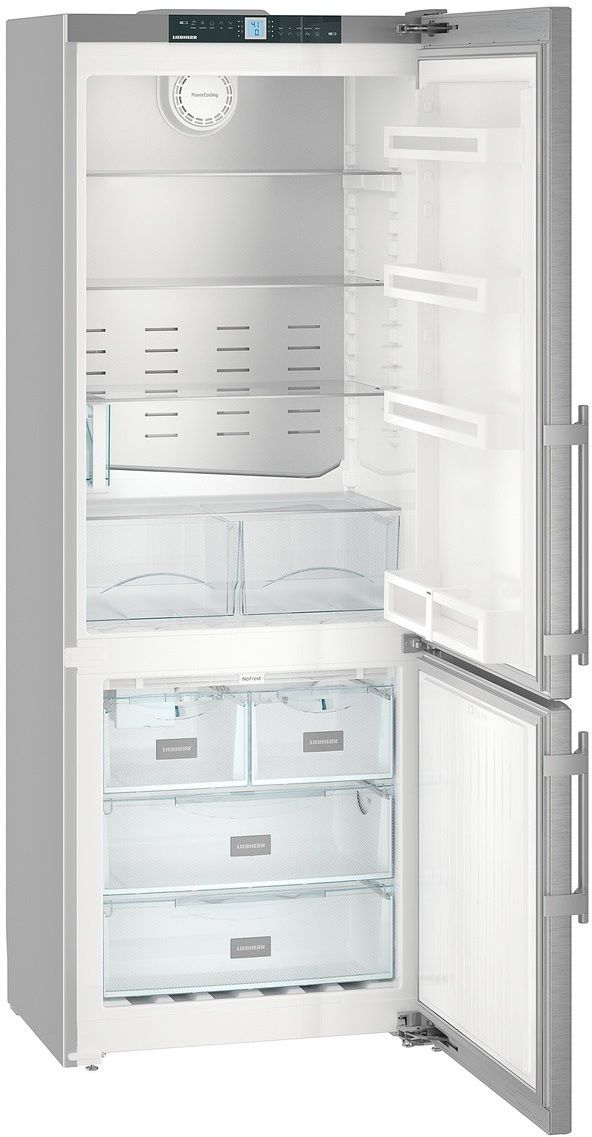Liebherr 16.0 Cu. Ft. Stainless Steel Bottom Freezer Refrigerator 2
