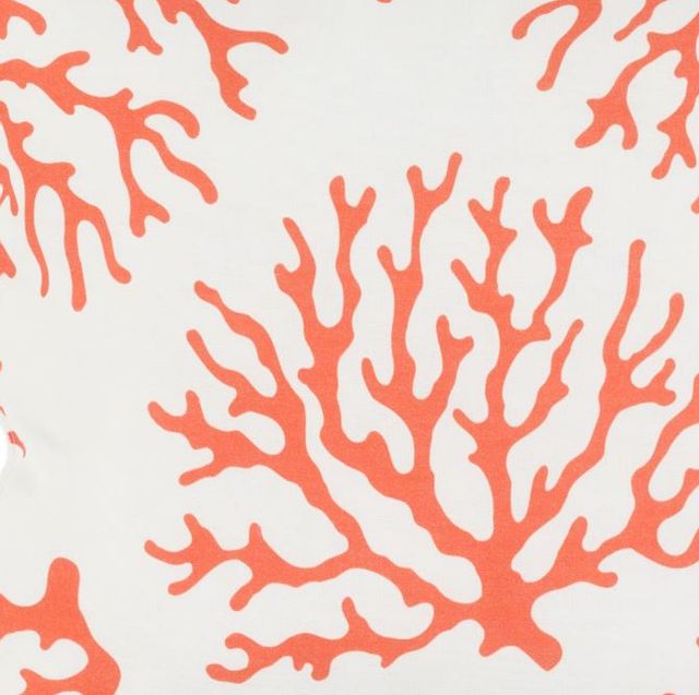 Surya Coral Burnt Orange 16"x16" Pillow-1