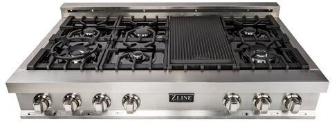 ZLINE Professional 48" Stainless Steel Gas Rangetop 2