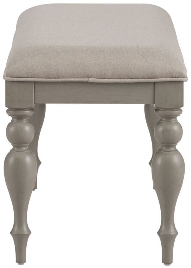 Liberty Furniture Summer House Dove Grey Bench-2