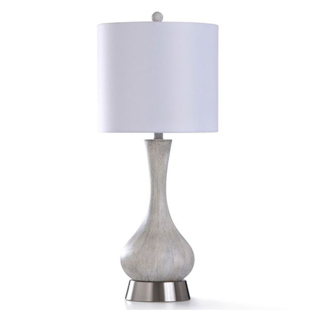 Style Craft Chrystal Cream Table Lamp-0