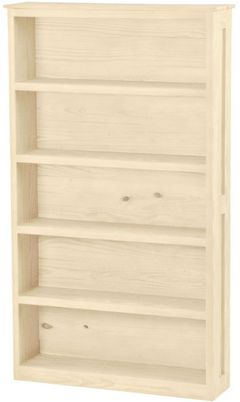 Crate Designs™ Furniture Unfinished Bookcase