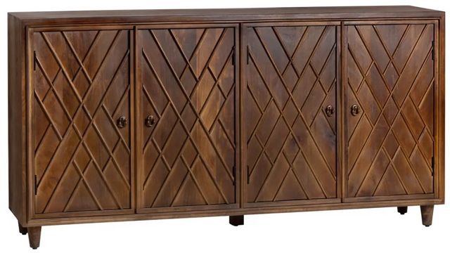 Crestview Collection Chippendale Stained Sideboard | Big Sandy ...