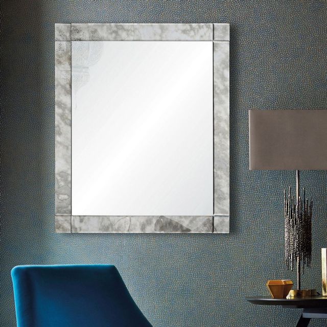 Miroir mural Auriga, noir, Renwil® 6